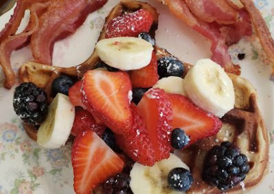 Fruit Waffle